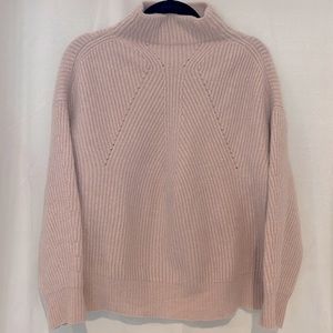 TAHARI 100% Cashmere Mockneck Sweater